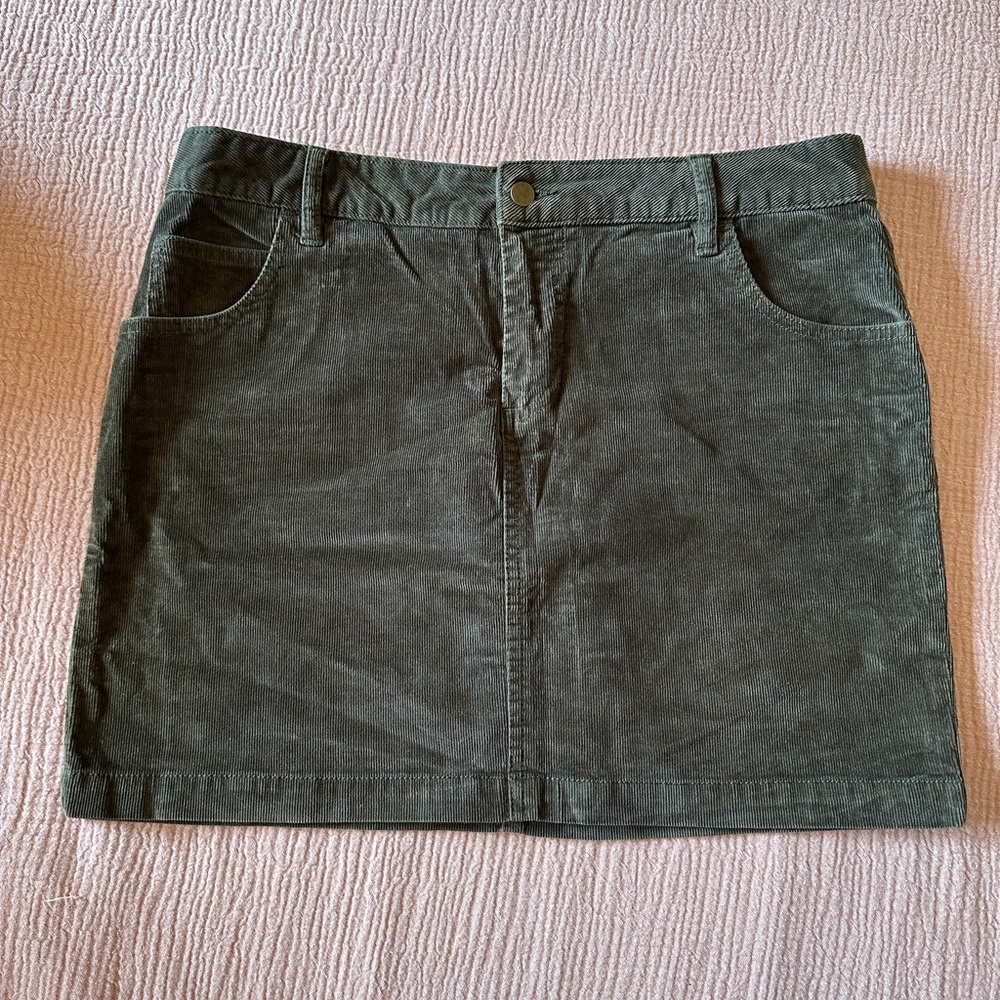 Corduroy Skirt